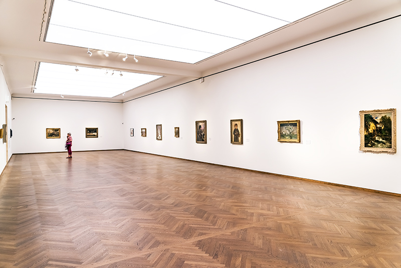 The Leopold Museum, housed in the Museumsquartier in Vienna is home to one of the largest collections of modern Austrian art.